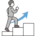 Step Up Menbusiness SVG Icon